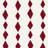 A vertical pattern of dark red diamond shapes arranged in five columns on an off-white background mimics harlequin designs. Each column features aligned, evenly spaced diamonds, mirroring the elegance of Jolly Jester Wallpaper Repeat Pattern | Cherry by munks and me.