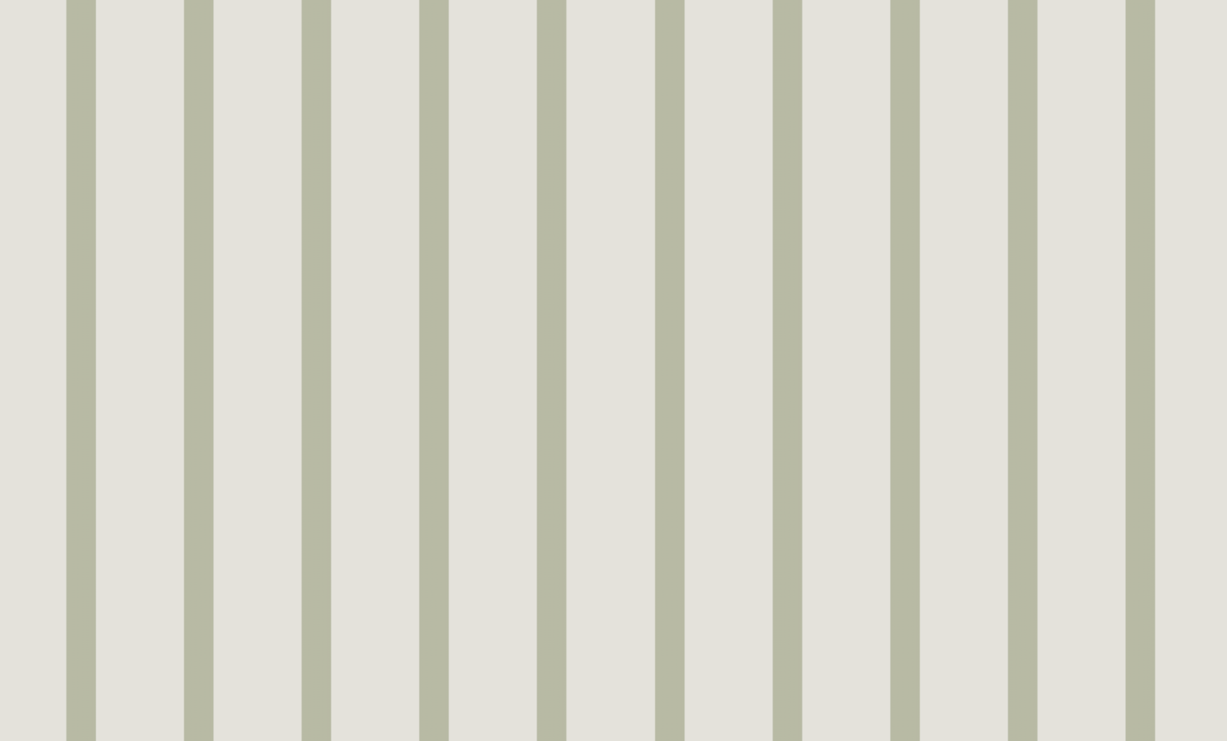 Sample of Custom Pinstripe Green wallpaper featuring evenly spaced, vertical green stripes on a white background, demonstrating exceptional wallpaper quality.