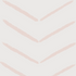 The Herringbone Wallpaper Repeat Pattern | Rose by munks and me features a trendy design of five soft pink, hand-drawn chevrons on a white background, forming an orderly, V-shaped pattern.