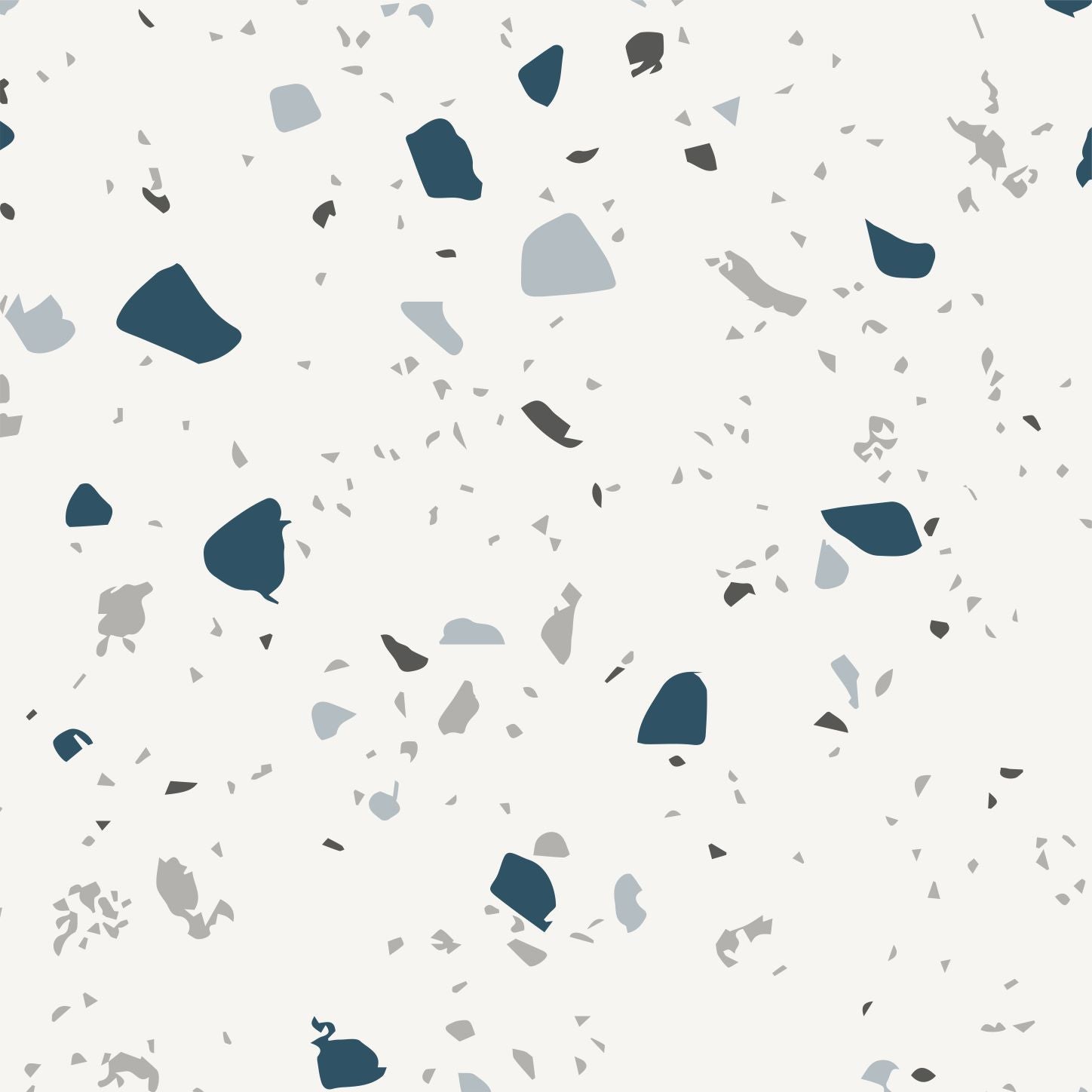 Blue Terrazzo Wallpaper | Sample - Munks and Me Wallpaper