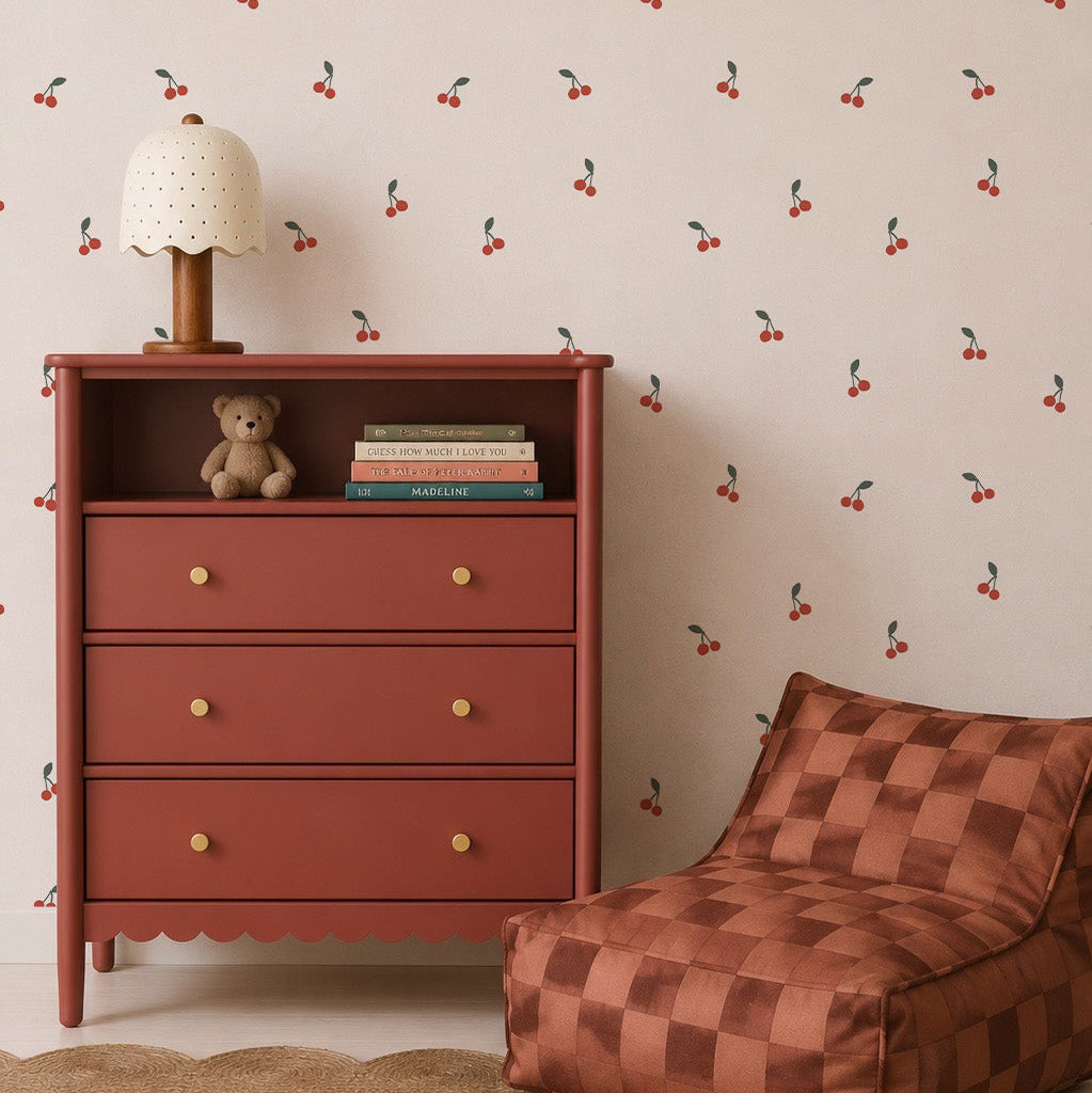 cherry_wallpaper for kids and nursery
