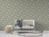 Mils Menagerie Wallpaper Repeat Pattern Sage | Sample - Munks and Me Wallpaper