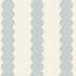 Scallop Stripe Wallpaper Blue - Munks and Me Wallpaper