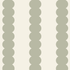 Scallop Stripe Wallpaper Green - Munks and Me Wallpaper
