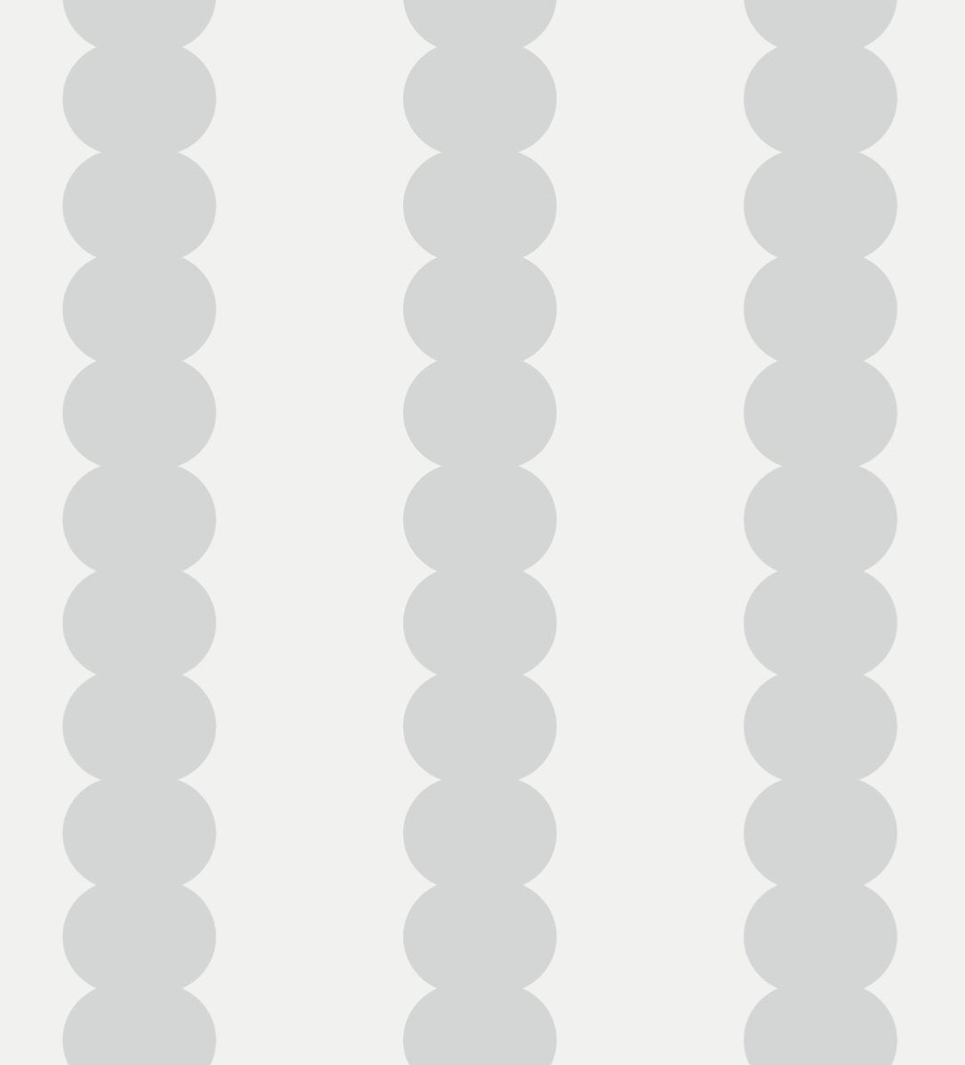 Scallop Stripe Wallpaper Grey | Sample - Munks and Me Wallpaper