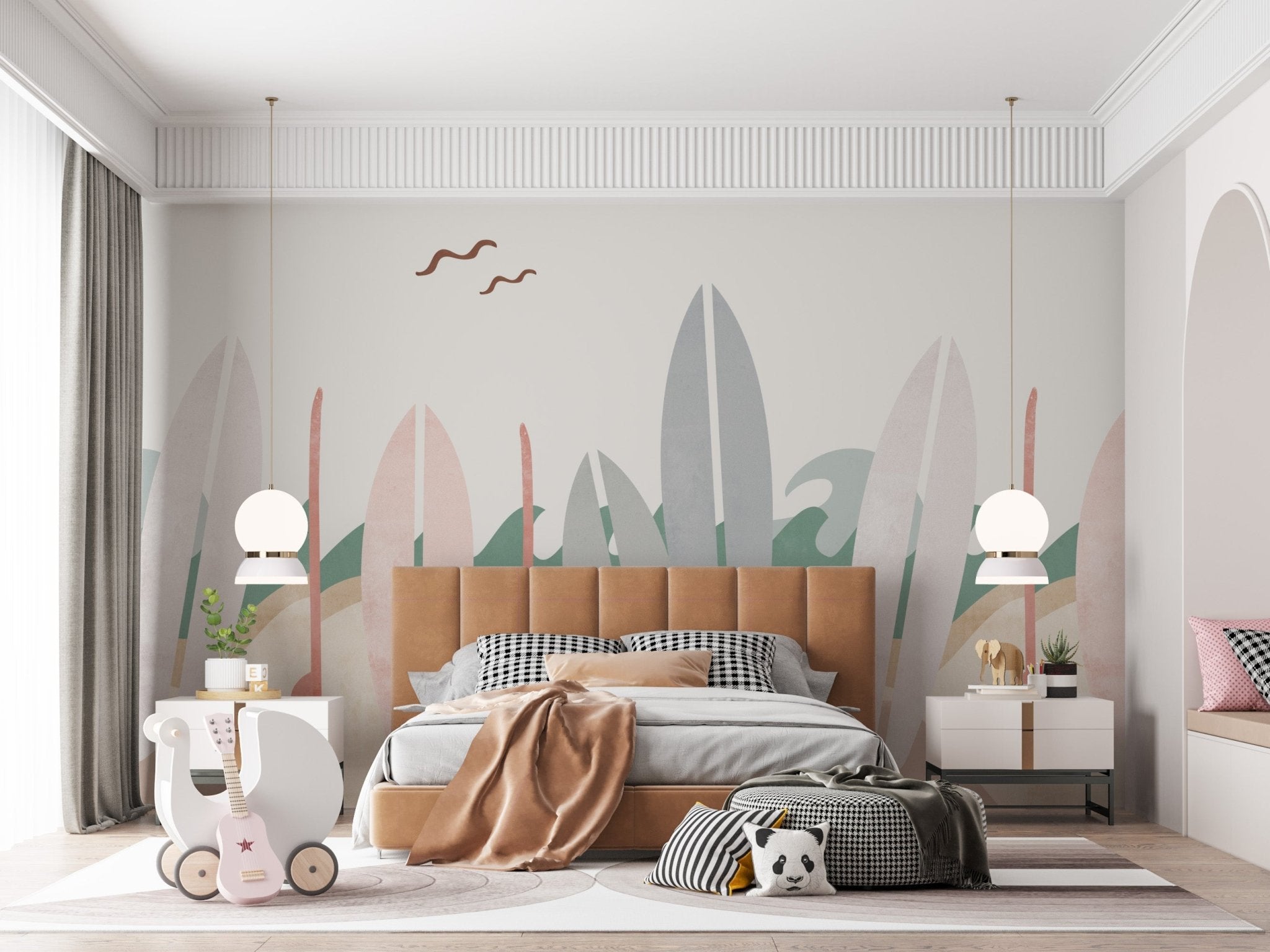 Surfers Paradise Wallpaper Mural - Munks and Me Wallpaper