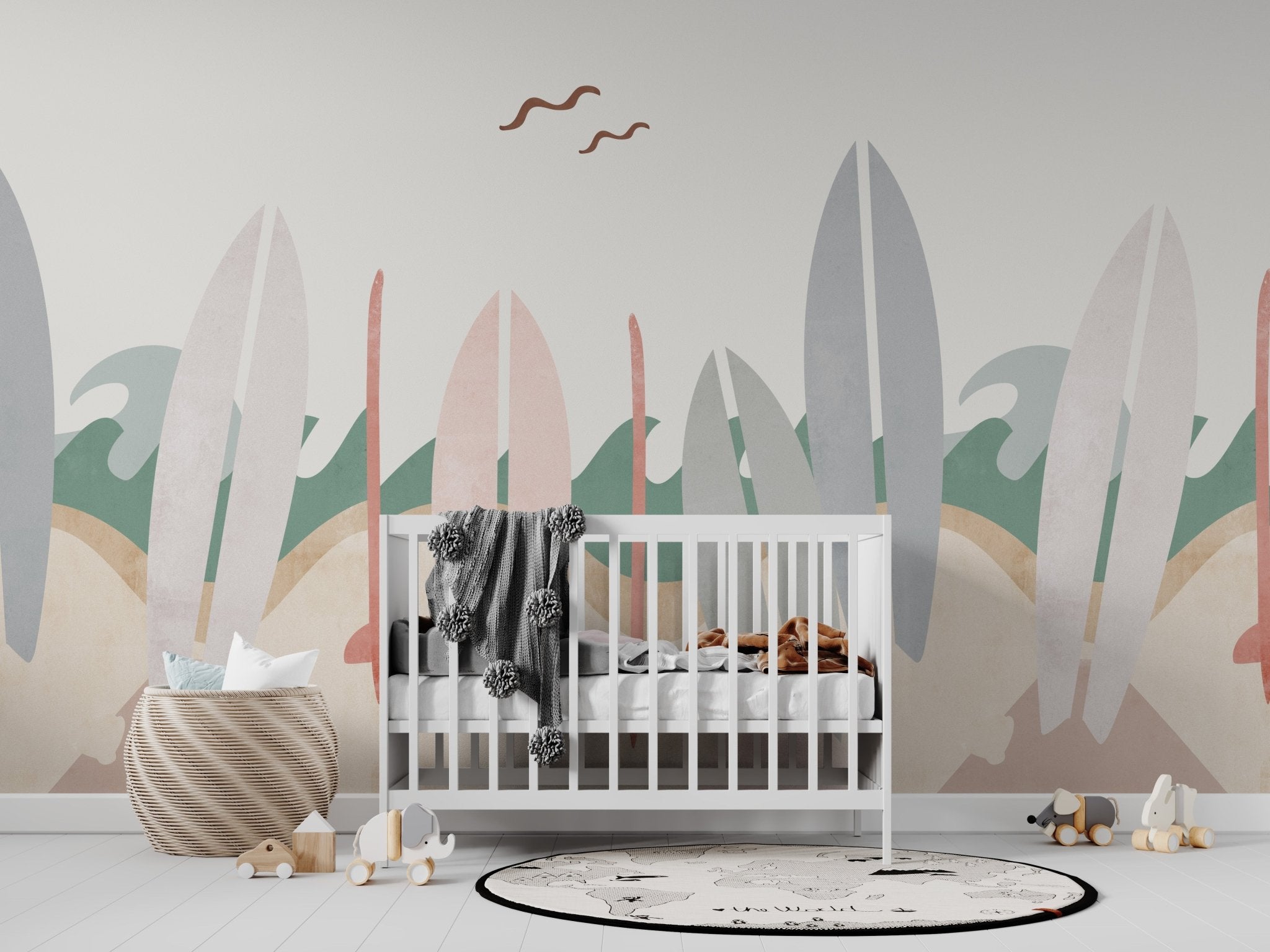 Surfers Paradise Wallpaper Mural - Munks and Me Wallpaper