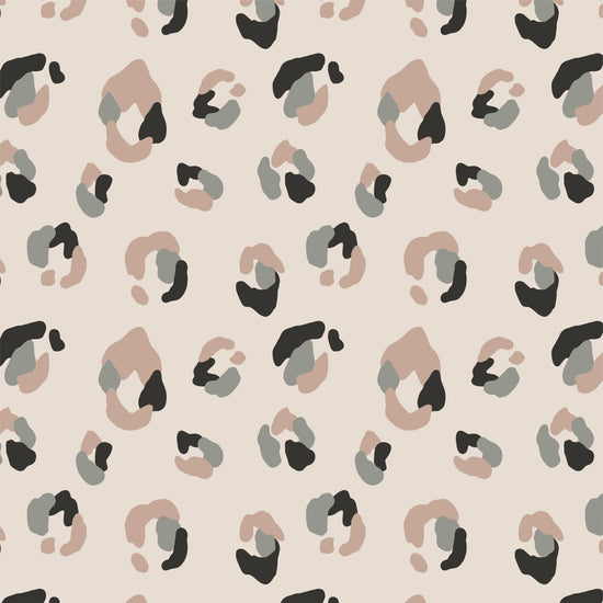 Yara Leopard Print Wallpaper | Sample - Munks and Me Wallpaper