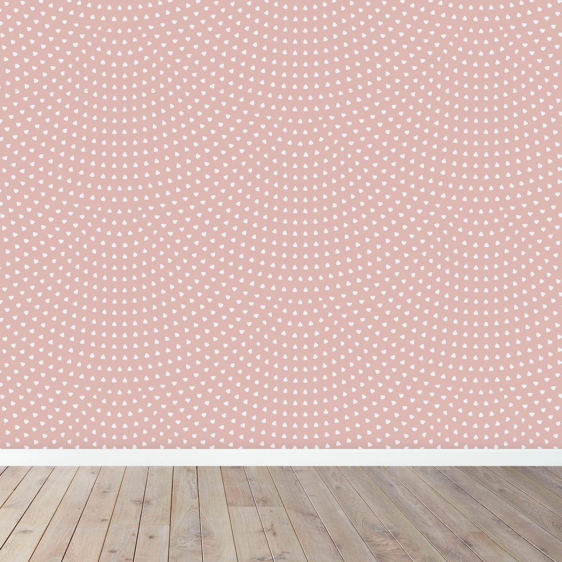 Scallop Wallpaper Repeat Pattern | Pink - Munks and Me Wallpaper