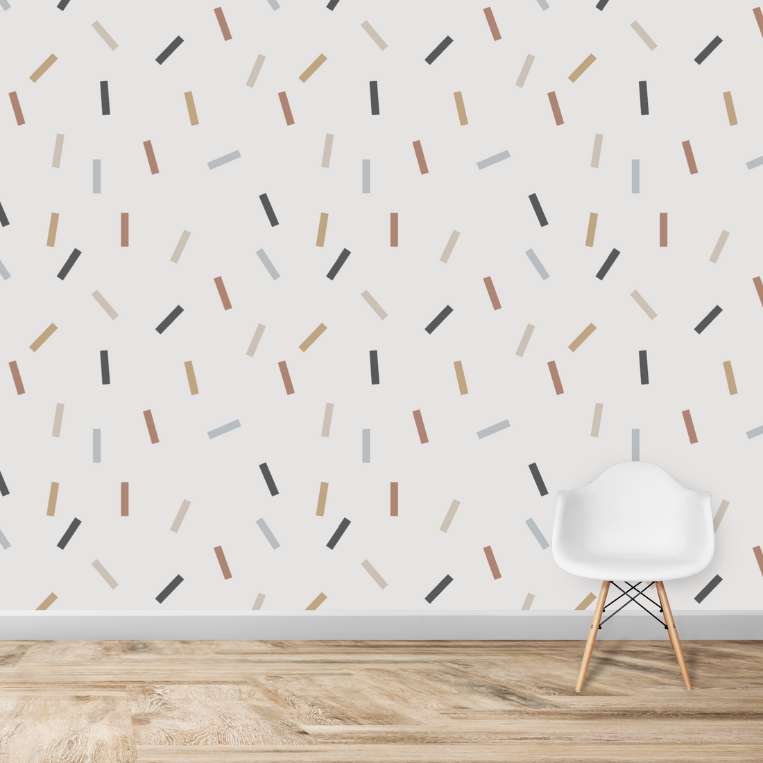 Confetti Wallpaper Repeat Pattern - Munks and Me Wallpaper