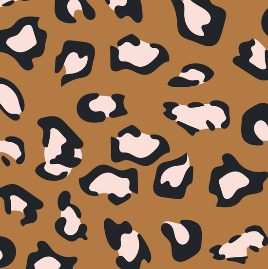 Leopard Print Wallpaper Repeat Pattern - Munks and Me Wallpaper