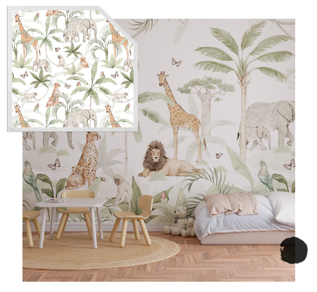 Choosing Between Repeat Pattern Wallpaper and Large Wall Murals: What ...