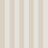 The Circus Stripe Wallpaper Soft Beige by munks and me features alternating vertical stripes of pale cream and beige, ideal for a kids room or nursery.