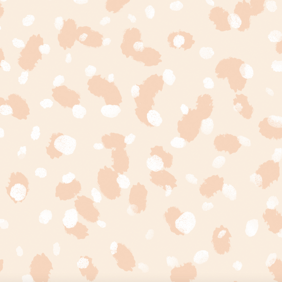 Esmes Painted Dots Wallpaper Repeat Pattern Clay - Munks and Me Wallpaper