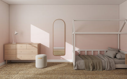 Ombre pink wallpaper mural