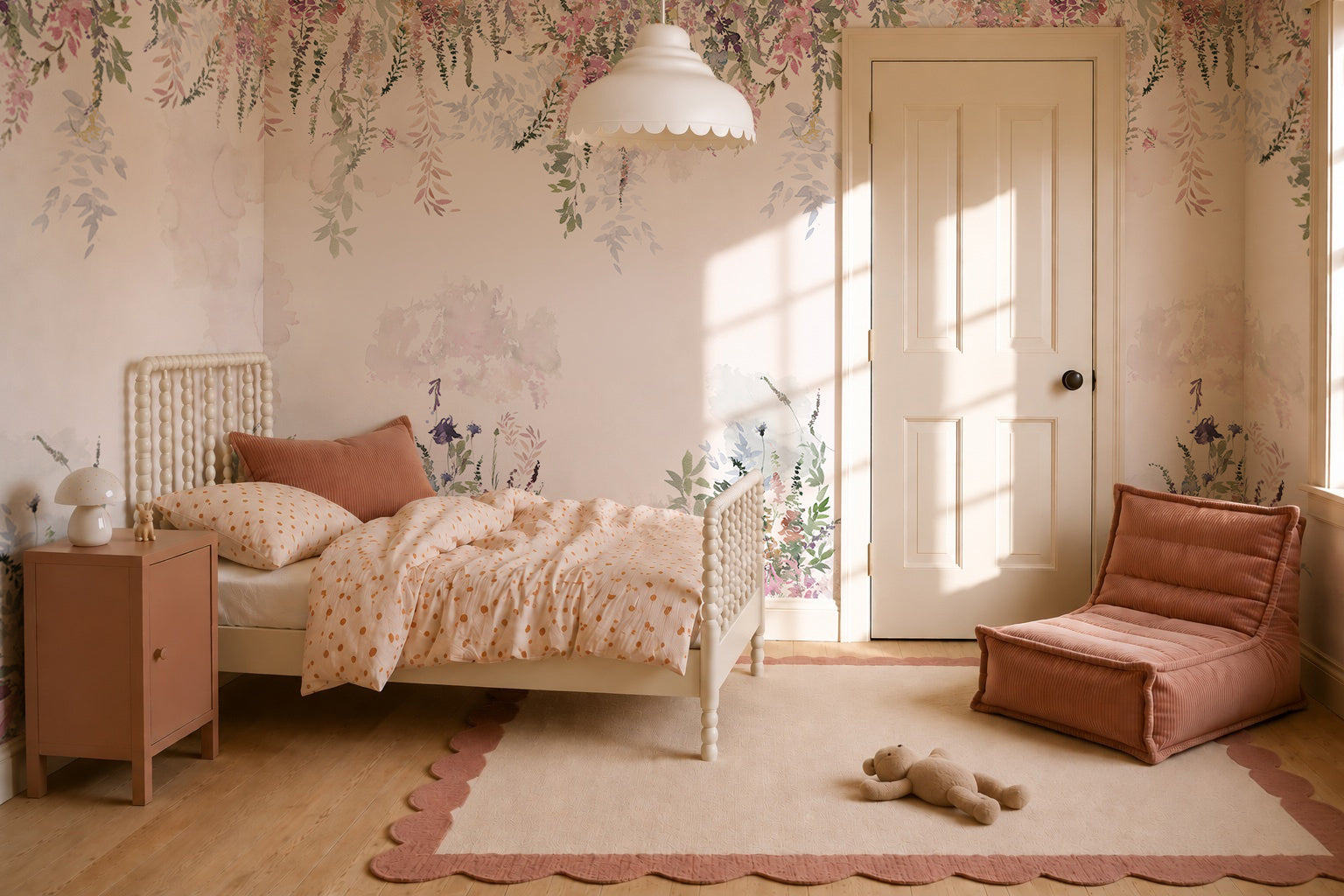 Florence Florals Behang Muurschildering