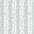 Meadow Leaf Stripe Wallpaper, Sea Foam features white leafy branches in vertical rows on a muted grayish-blue background with wavy lines between, creating a hand-drawn look—perfect as hand-painted botanical nursery wallpaper.