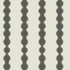 Little Abacus Stripe Forest: Modern nursery wallpaper with calming vertical wavy dark gray stripes, light gray borders, and a beige background—perfect for chic, soothing decor.