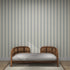 Scallop Stripe Wallpaper Blue | Sample - Munks and Me Wallpaper