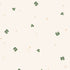 Pattern of small green clover leaves on a beige background