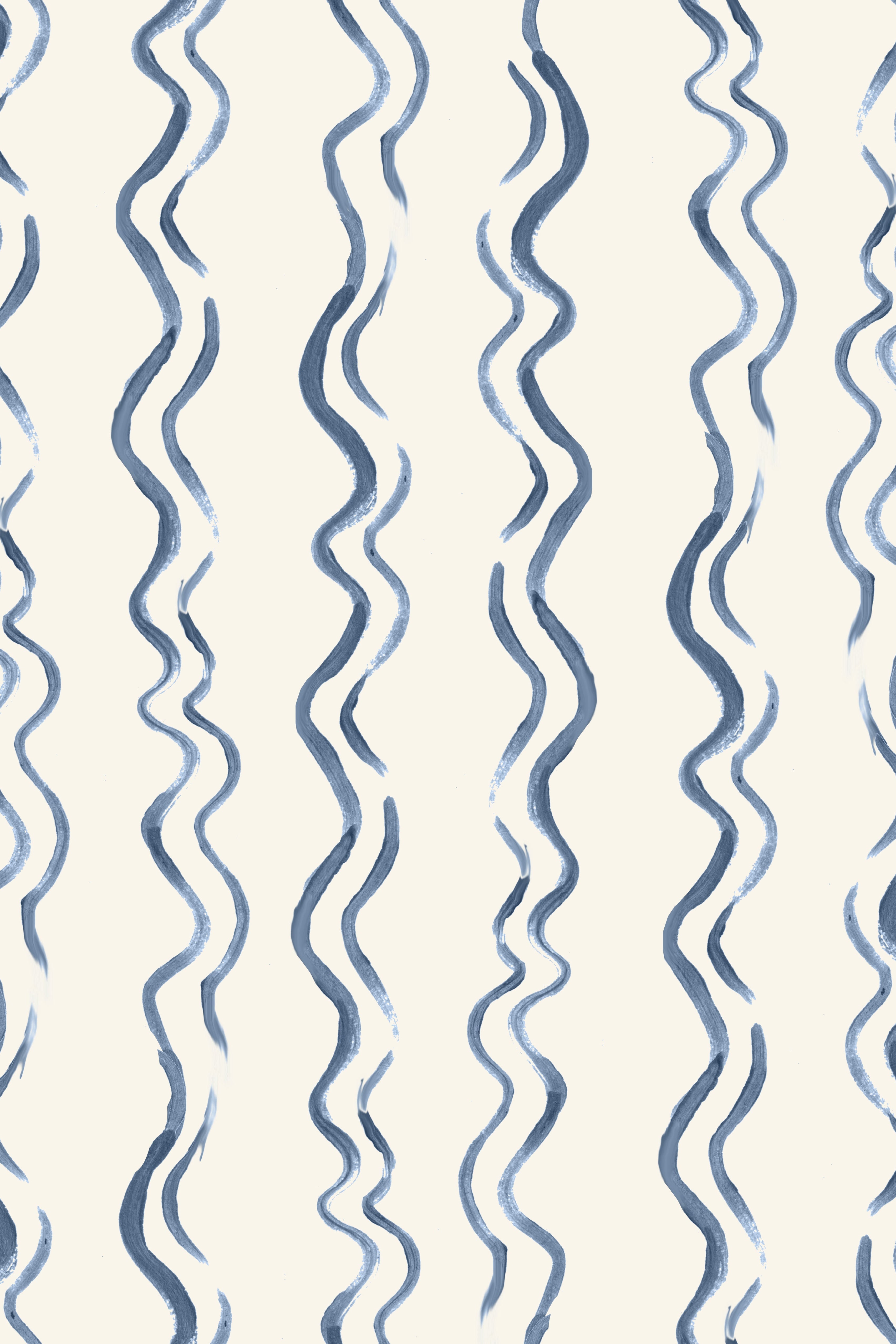stripe wiggle line pattern wallpaper 