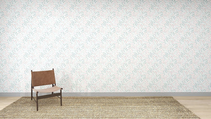 Dear Blooms Floral Wallpaper Repeat Pattern - Munks and Me Wallpaper