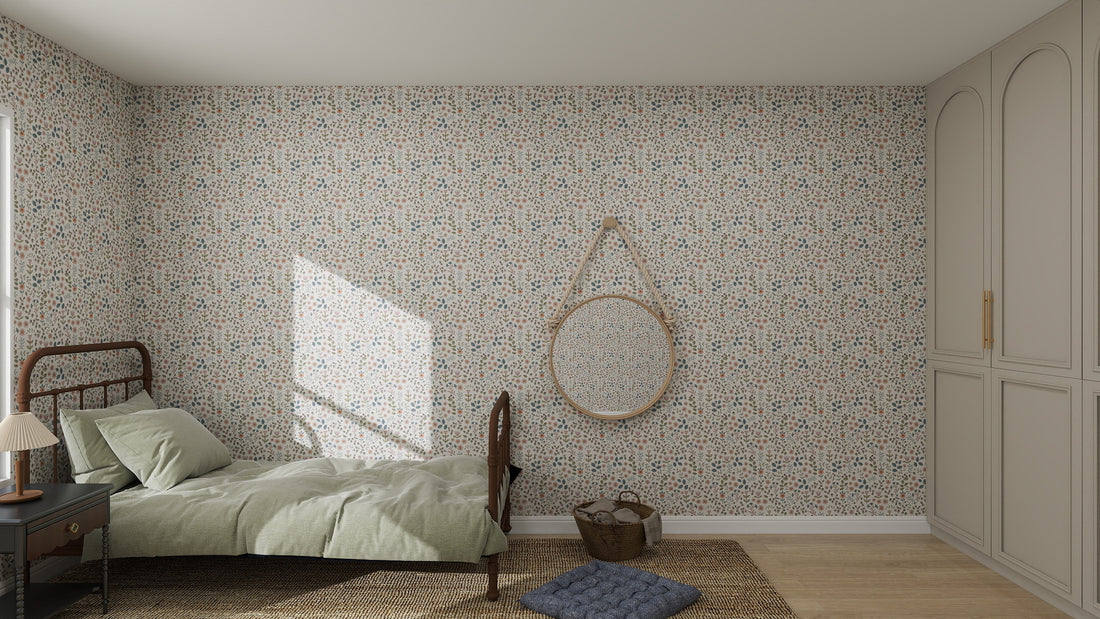 ditsy blooms wallpaper munks and me