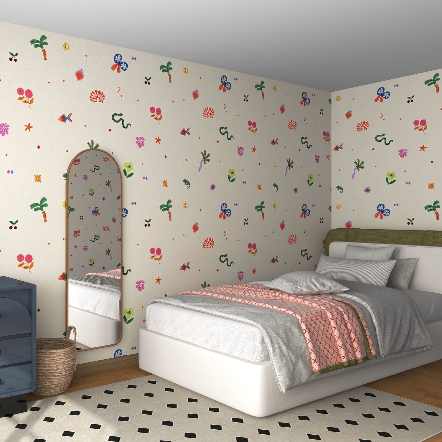 Doodle Dreams Wallpaper | Sample - Munks and Me Wallpaper