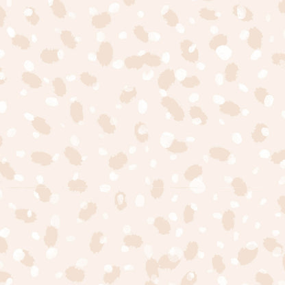 Esmes Painted Dots Wallpaper Repeat Pattern Sand - Munks and Me Wallpaper