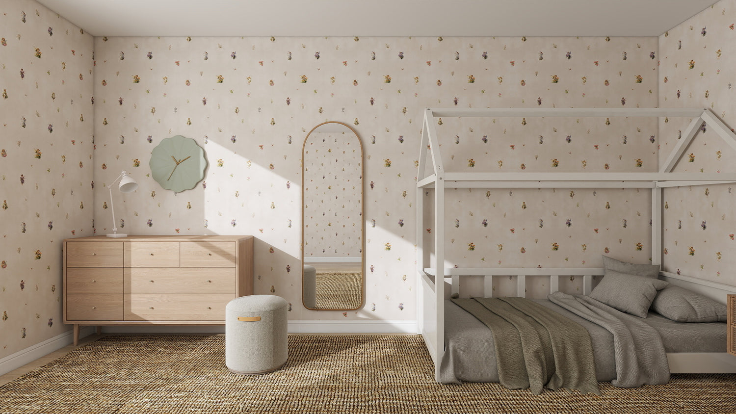 fairy tales wallpaper for nursery