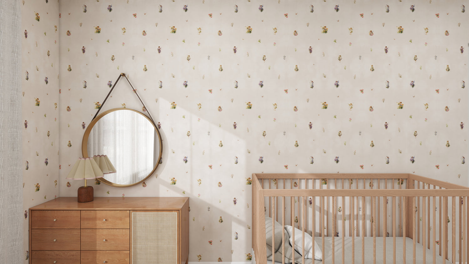 fairy wallpaper for nursery