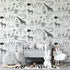 Going On Safari Wallpaper Repeat Pattern - Munks and Me Wallpaper