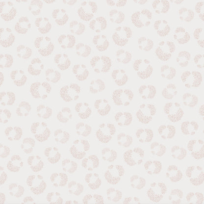 Hallie Leopard Print Wallpaper Repeat Pattern | Light Pink - Munks and Me Wallpaper