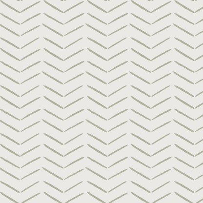 Herringbone Wallpaper Repeat Pattern | Olive - Munks and Me Wallpaper