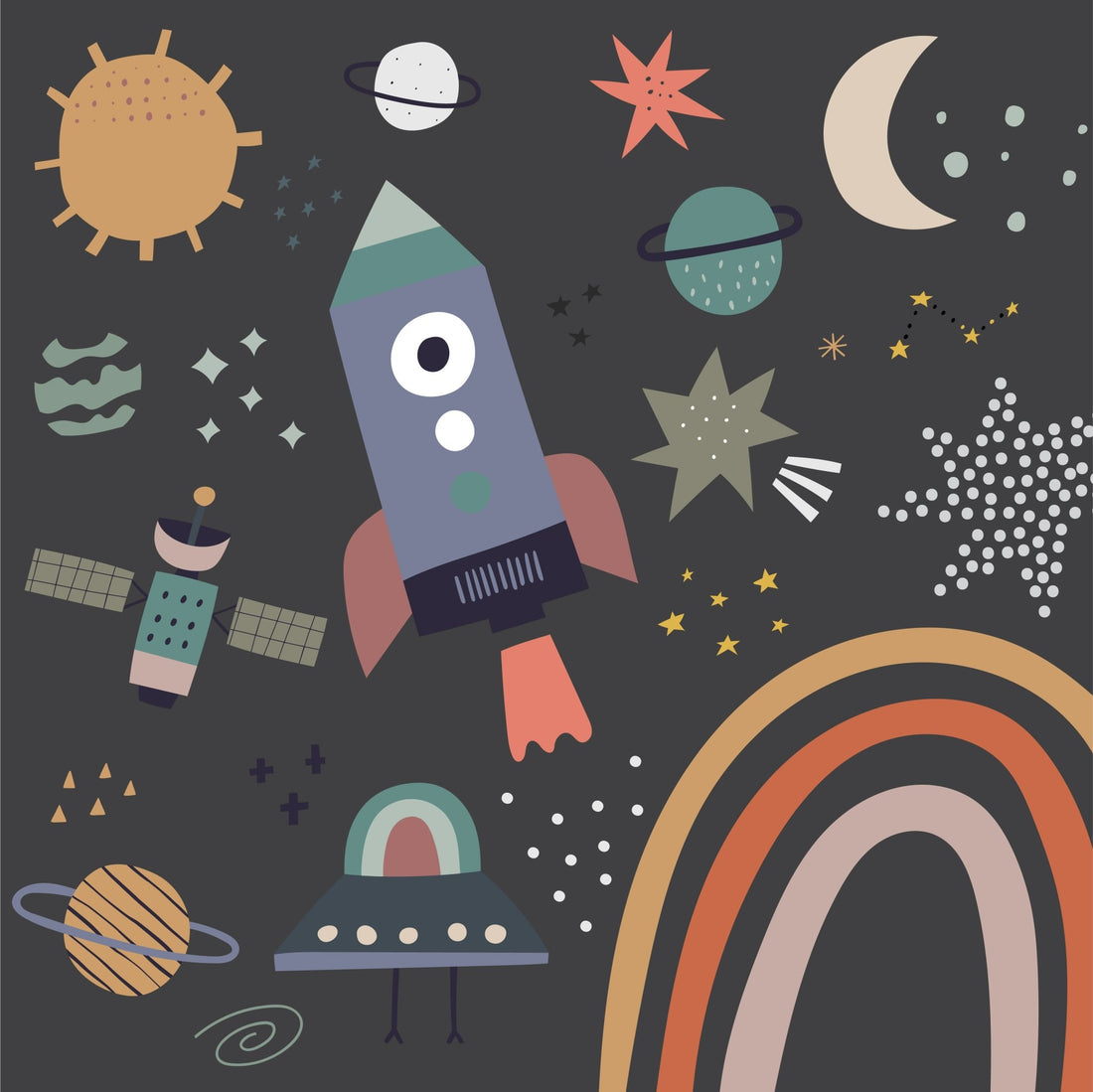 Its All About Rockets Wallpaper | Sample - Munks and Me Wallpaper