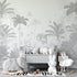 Leopard and Friends Wallpaper Mural | Monochrome - Munks and Me Wallpaper