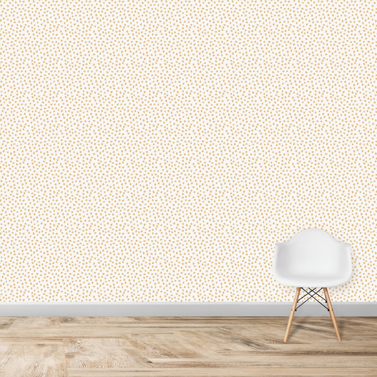 Mustard Sprinkle Wallpaper | Sample - Munks and Me Wallpaper