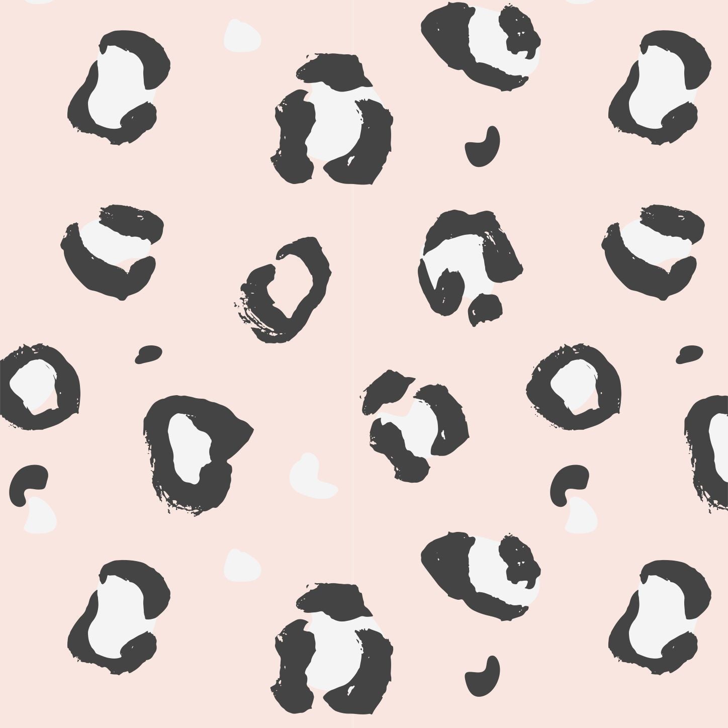 Pink Leopard Print Wallpaper | Sample - Munks and Me Wallpaper