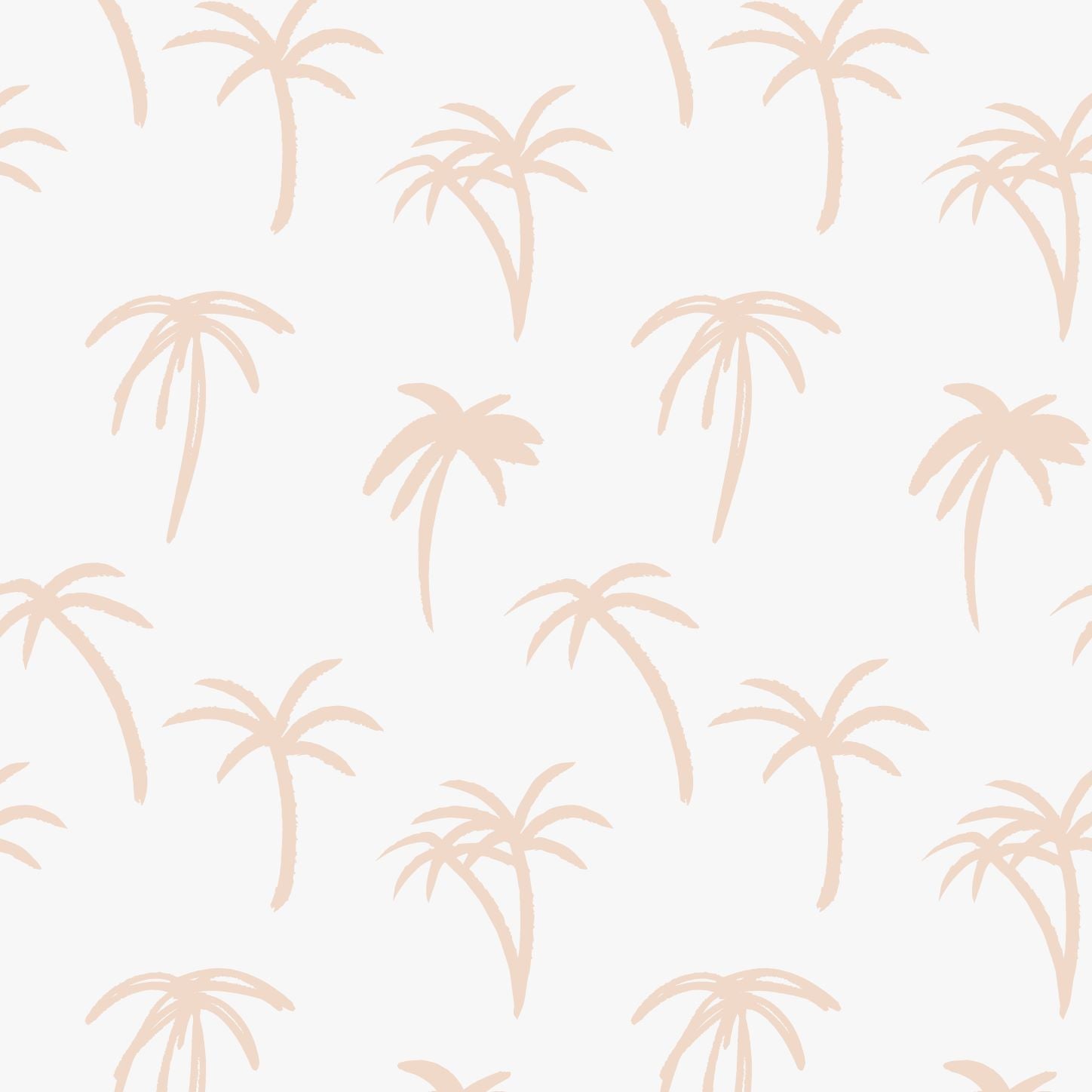 Pink Noa Tropical Palm Wallpaper | Sample - Munks and Me Wallpaper