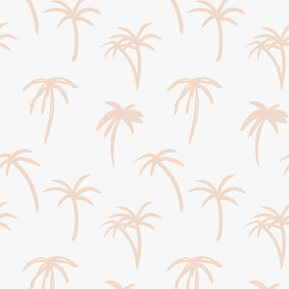 Pink Noa Tropical Palm Wallpaper | Sample - Munks and Me Wallpaper