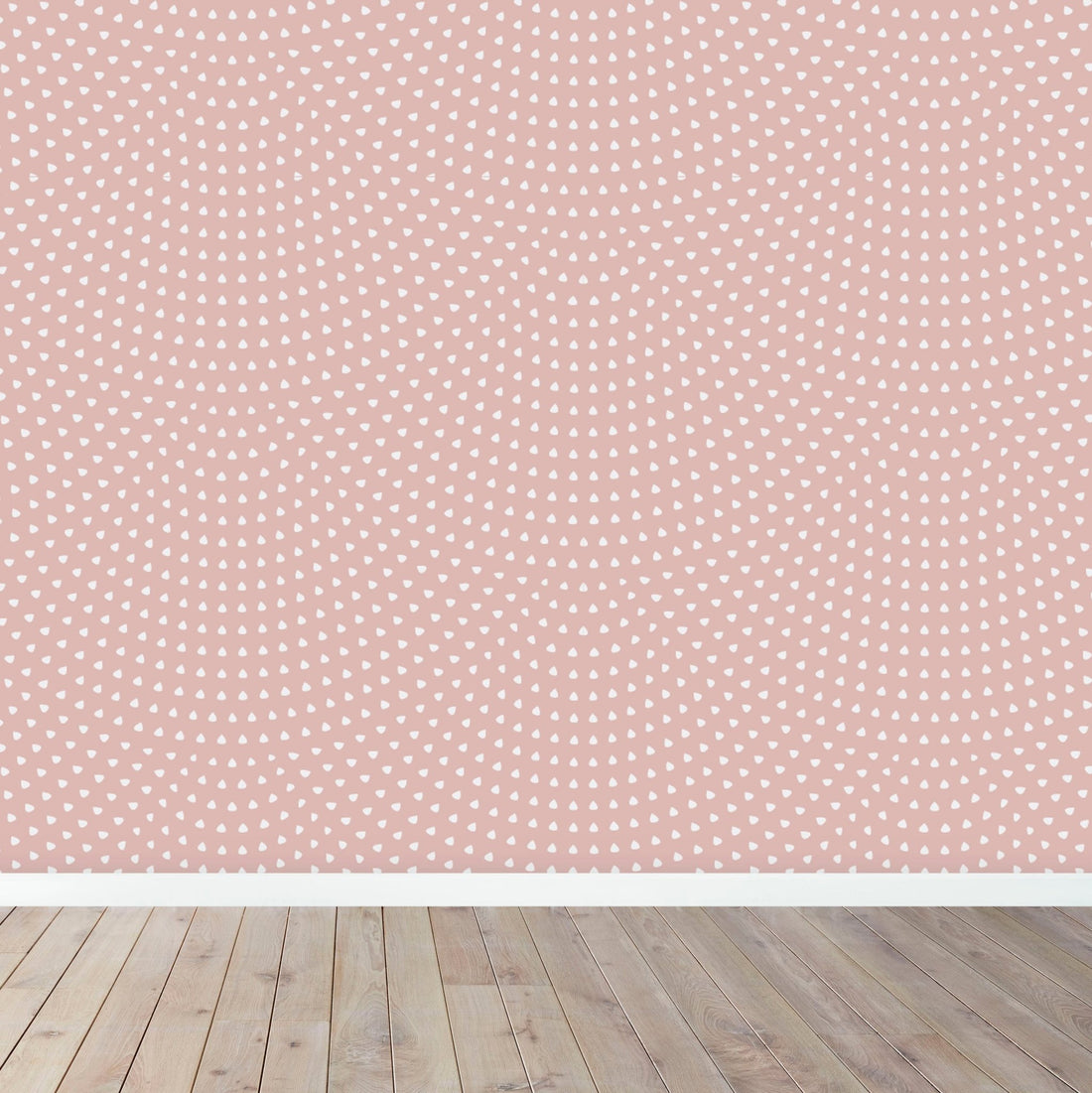 Pink Scallop Wallpaper | Sample - Munks and Me Wallpaper