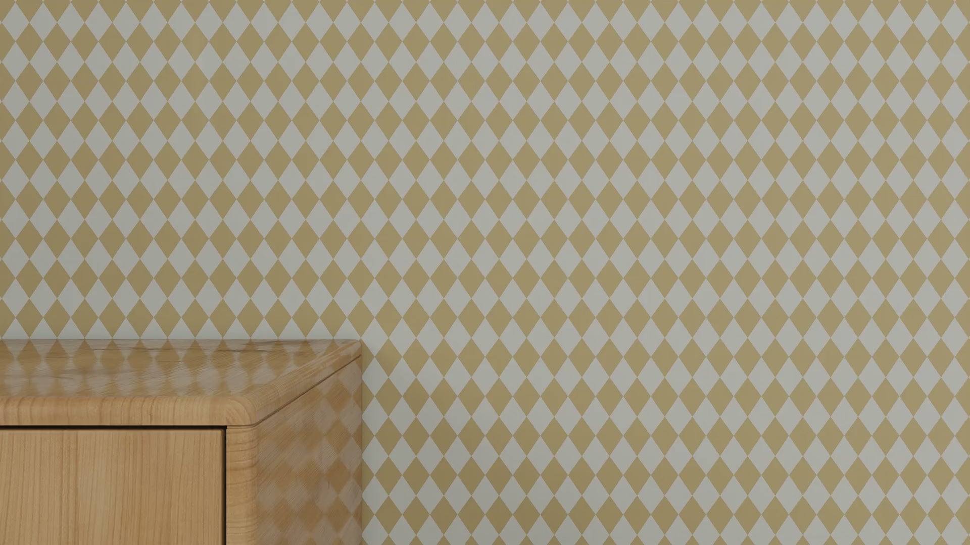 Diamond Dancer Wallpaper, Yellow