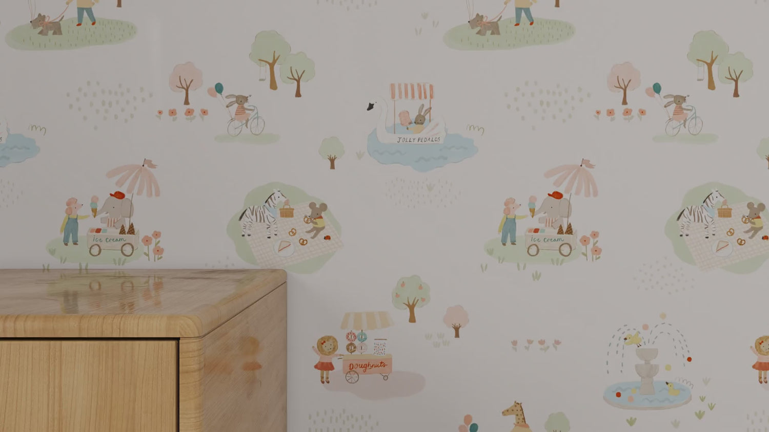 Little Friends Day Out Wallpaper