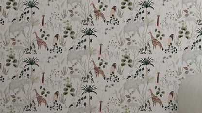 Jungle Dreams Wallpaper Repeat Pattern