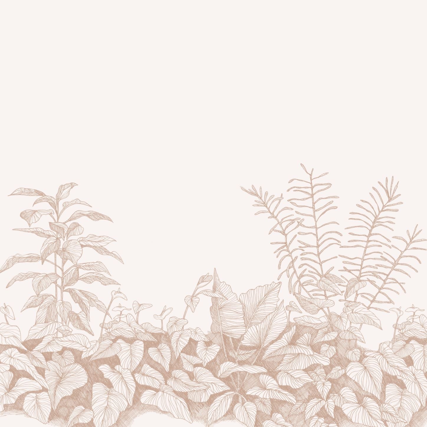 Rose Greenhouse Wallpaper | Sample - Munks and Me Wallpaper