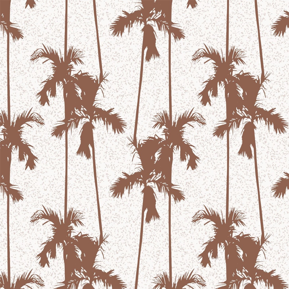 Rust Clay Palm Print Wallpaper | Sample - Munks and Me Wallpaper