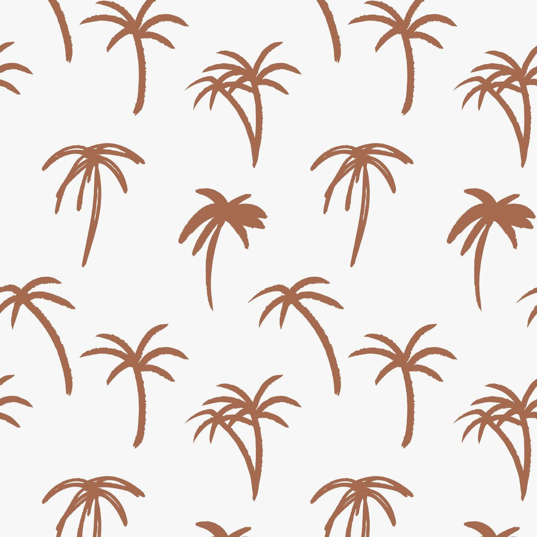 Rust Noa Tropical Palm Wallpaper | Sample - Munks and Me Wallpaper