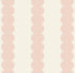 Scallop Stripe Wallpaper Blush - Munks and Me Wallpaper