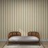 Scallop Stripe Wallpaper Yellow | Sample - Munks and Me Wallpaper