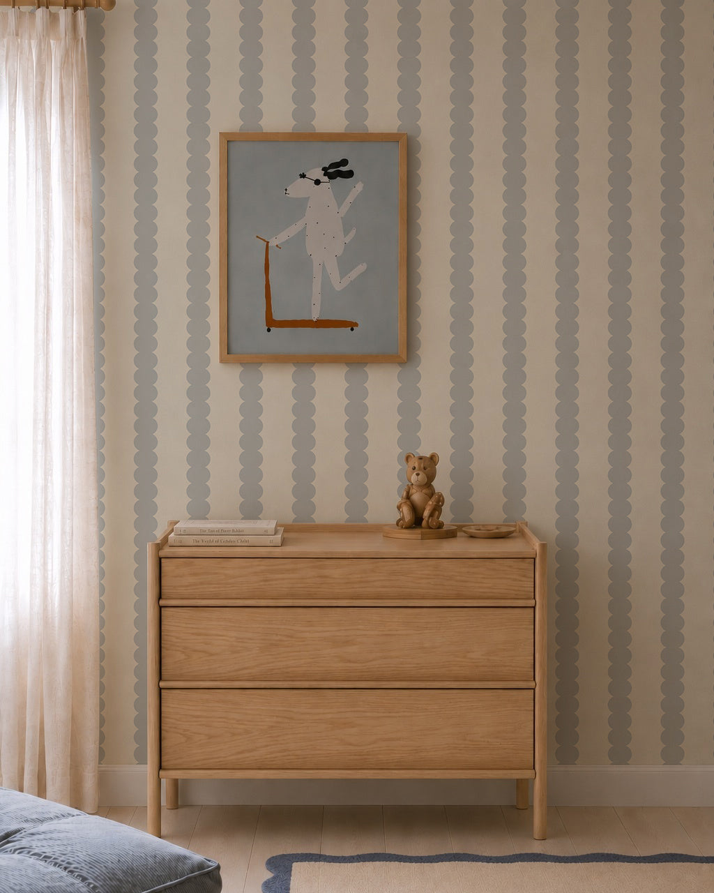 scallop_stripe_wallpaper blue for nursery
